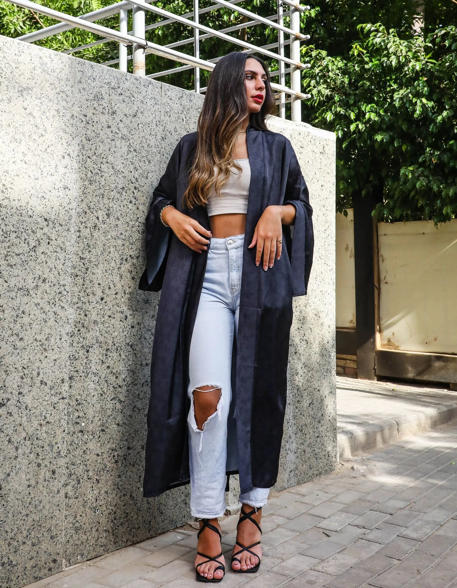 Lilium Kimono Black