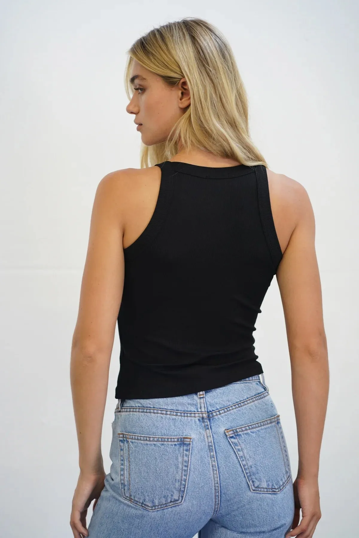 LNA Dylan Ribbed Tank