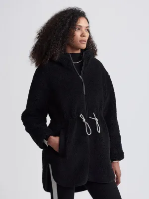 Lowens Black Sherpa Jacket