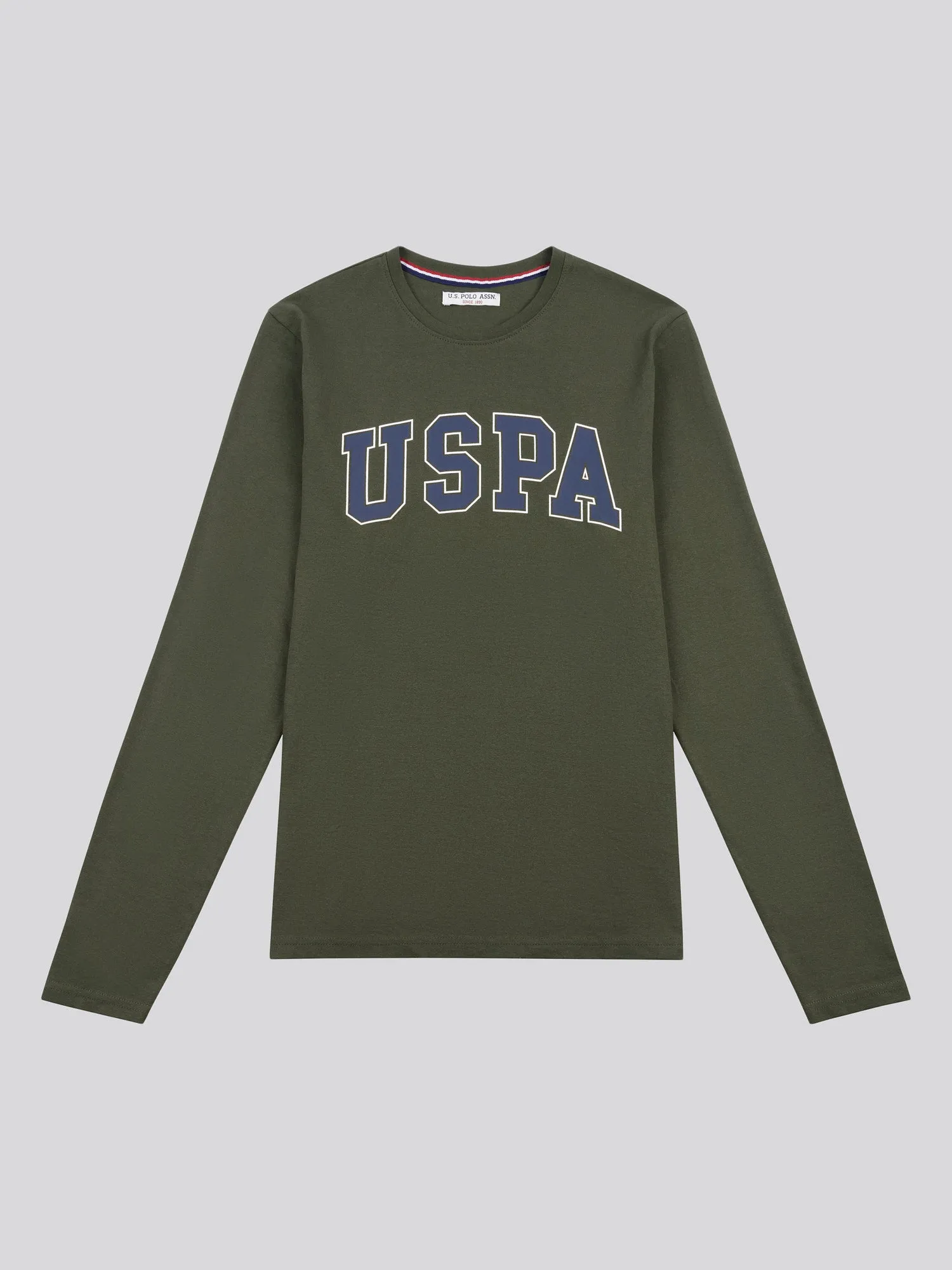 Men Arch Graphic Long Sleeve T-Shirt in Forest Night