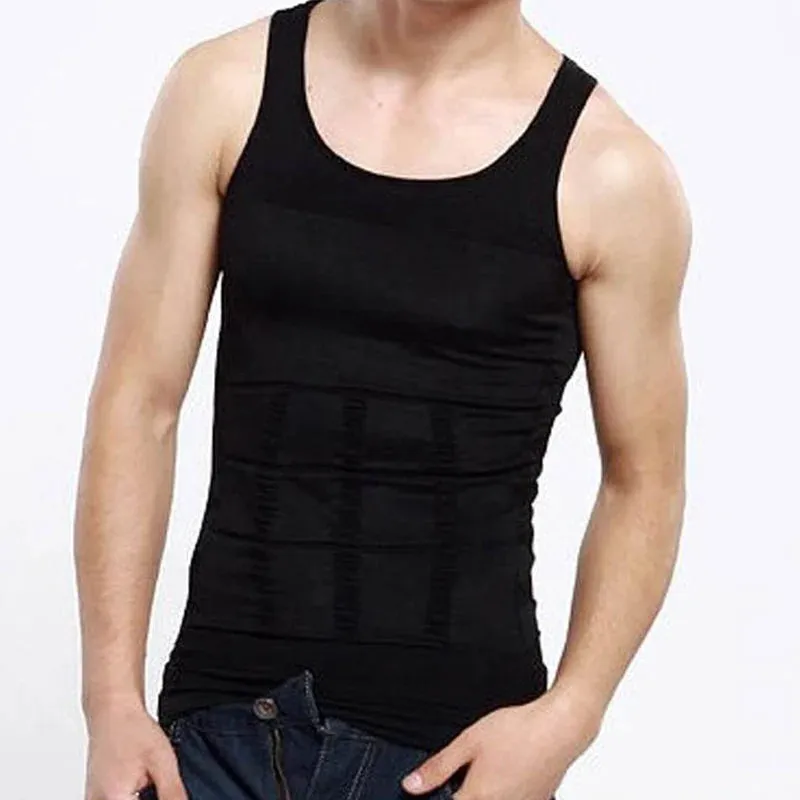 Men Slimming Body Shaper Vest for Active, Casual and Underwear