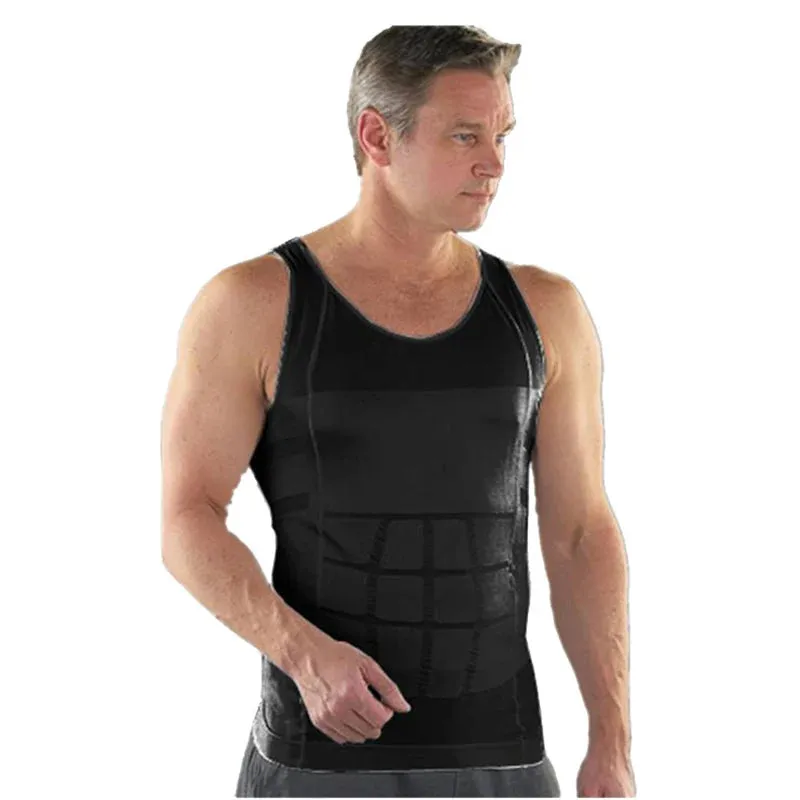 Men Slimming Body Shaper Vest for Active, Casual and Underwear