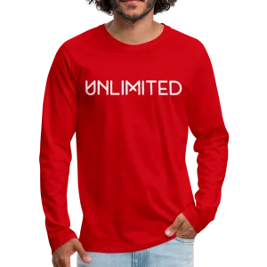 Men's Graphic Shirt, Unlimited Long Sleeve Tee