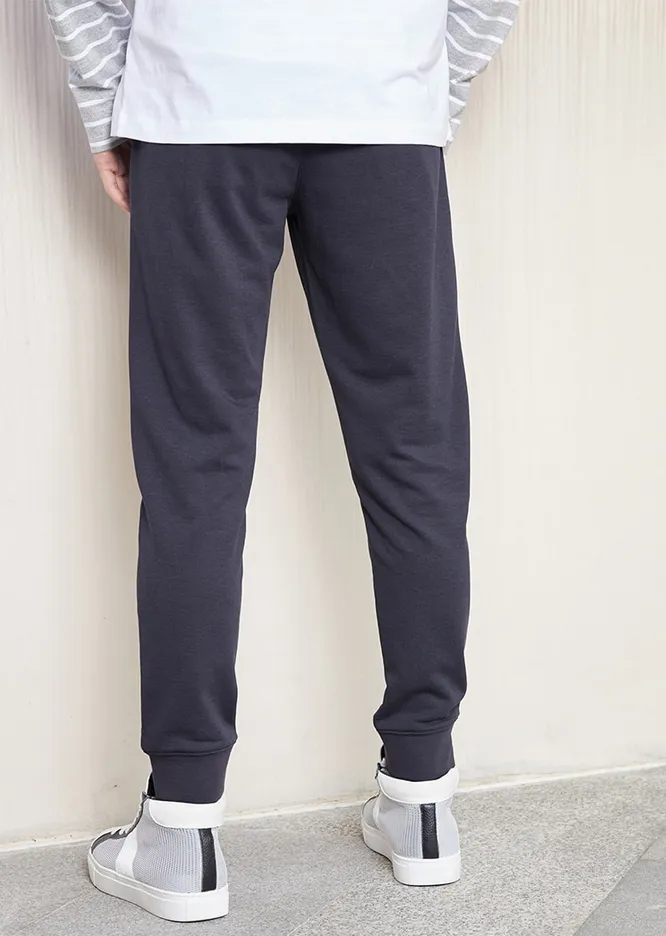 Men's Spring Stretch Slim Fit Sweatpants with Zipper Pockets
