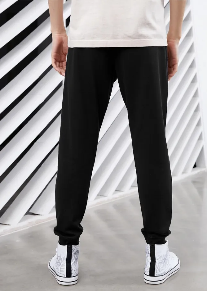 Men's Spring Stretch Slim Fit Sweatpants with Zipper Pockets