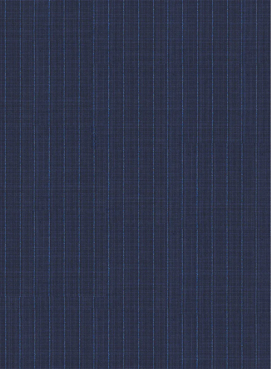 Napolean Argio Stripe Ink Blue Wool Jacket
