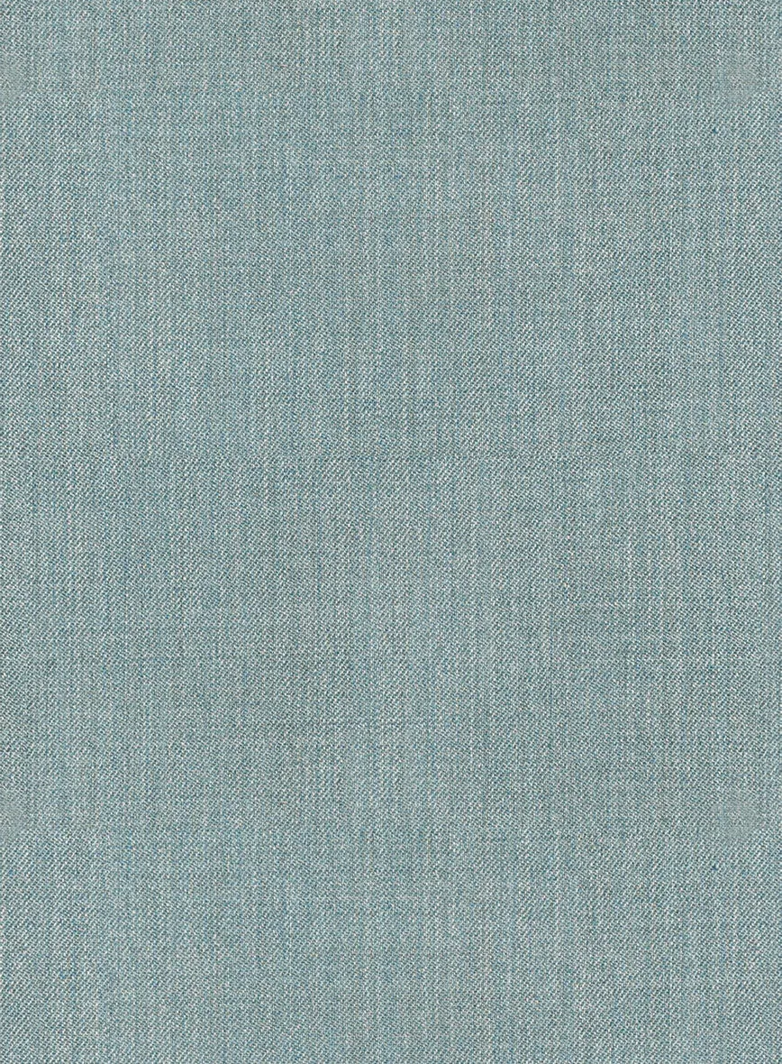 Napolean Stretch Gray Blue Wool Tuxedo Jacket