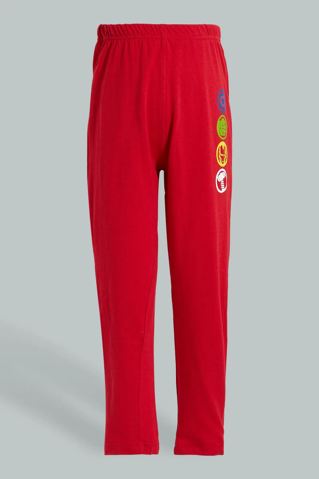 Navy And Red Marvel Pyjama Set (2 Piece)