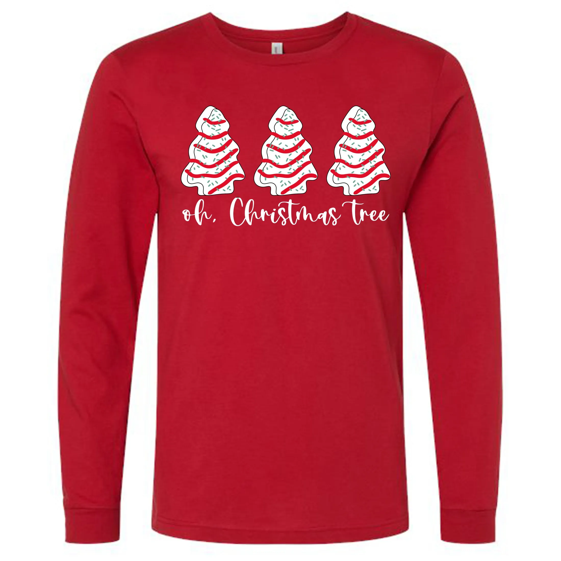 Oh Christmas Tree Cakes | Long Sleeve T-Shirts