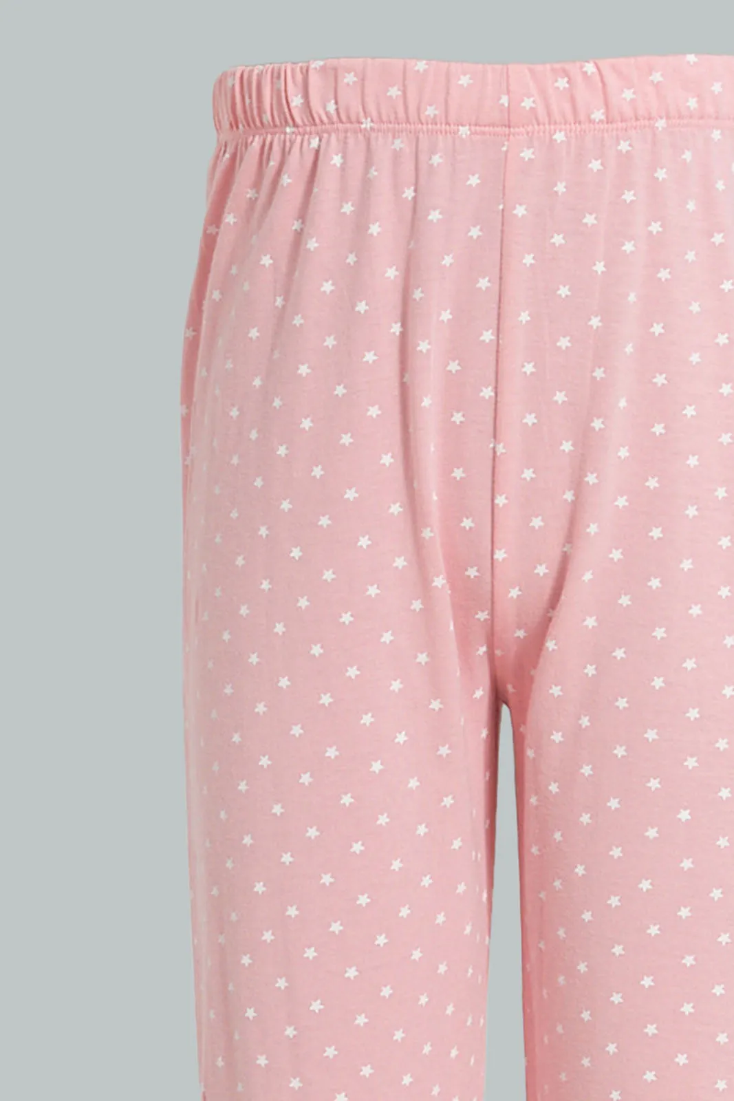Pink Coffee Pyjama Set (2 Piece)