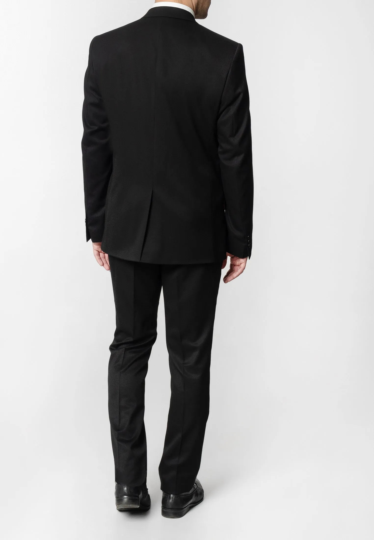 Plain Black Suit Trouser