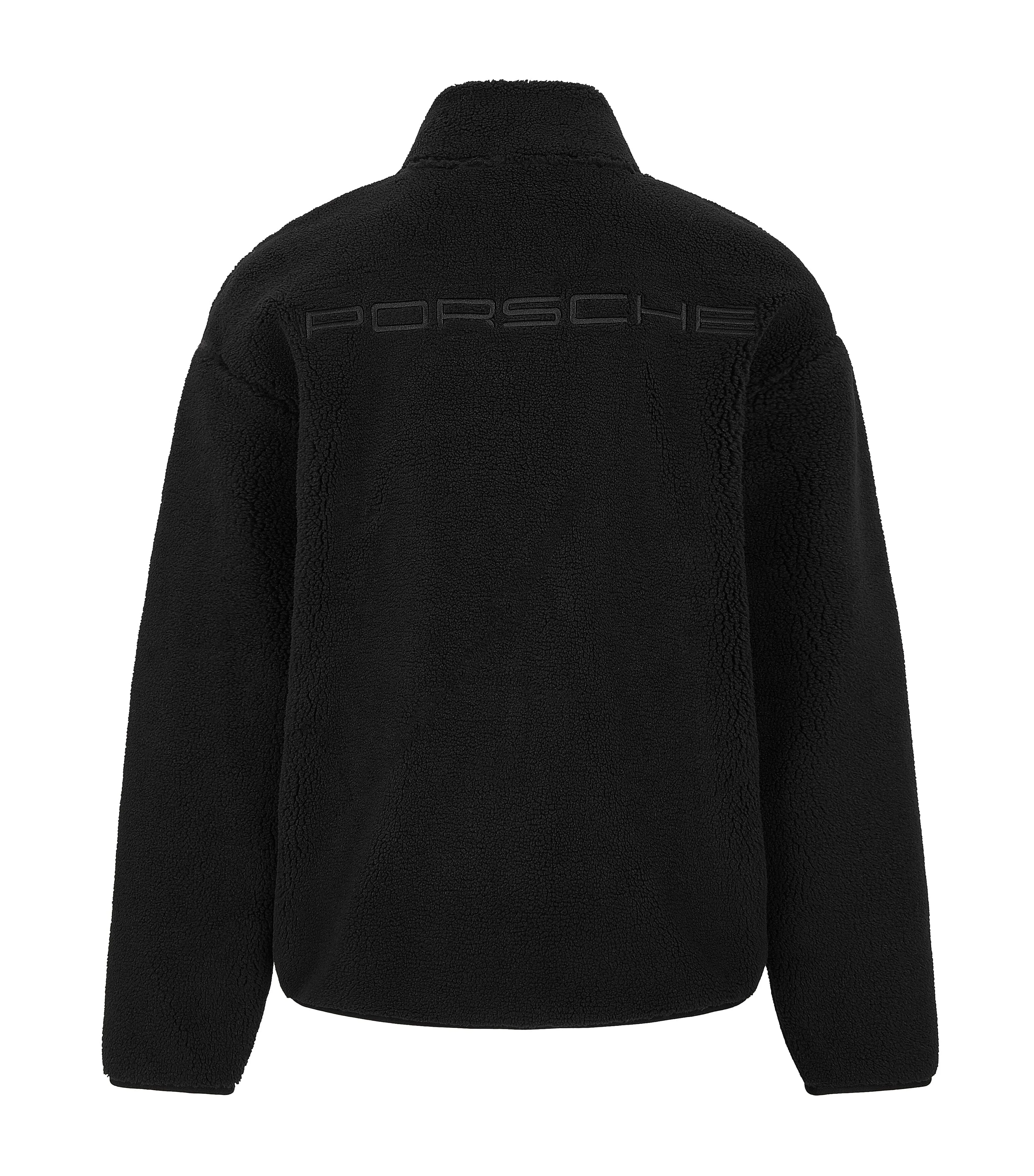 Porsche Motorsport Utility Sherpa Fleece Sweatshirt - Black