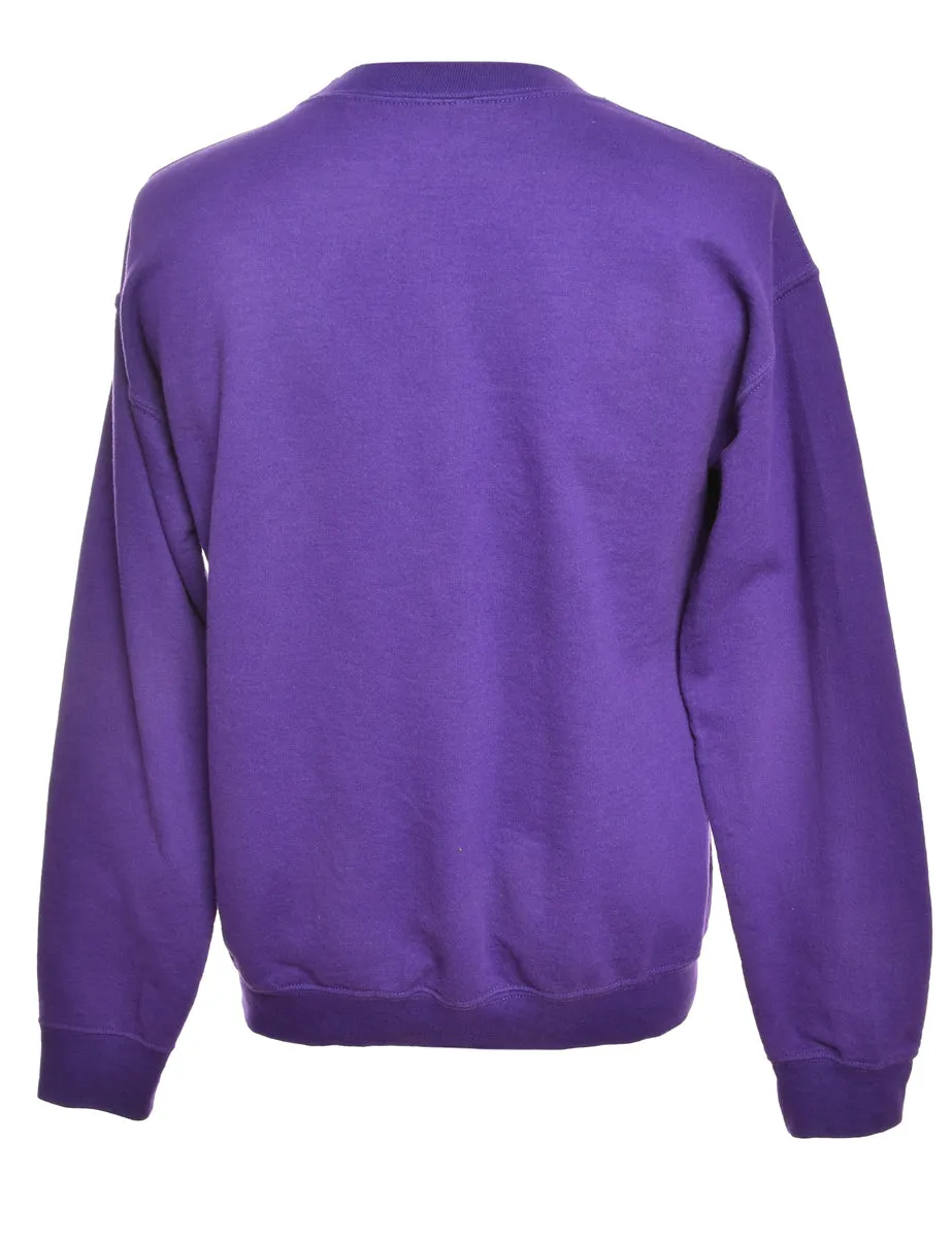Powerpuff Football Printed Sweatshirt - M