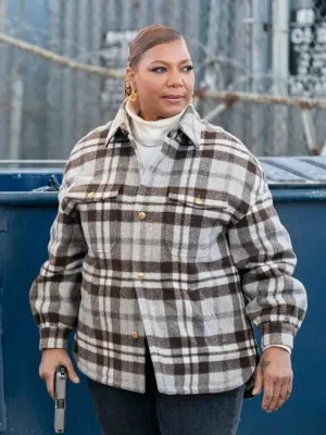Queen Latifah Equalizer 3 Robyn McCall Checked Jacket