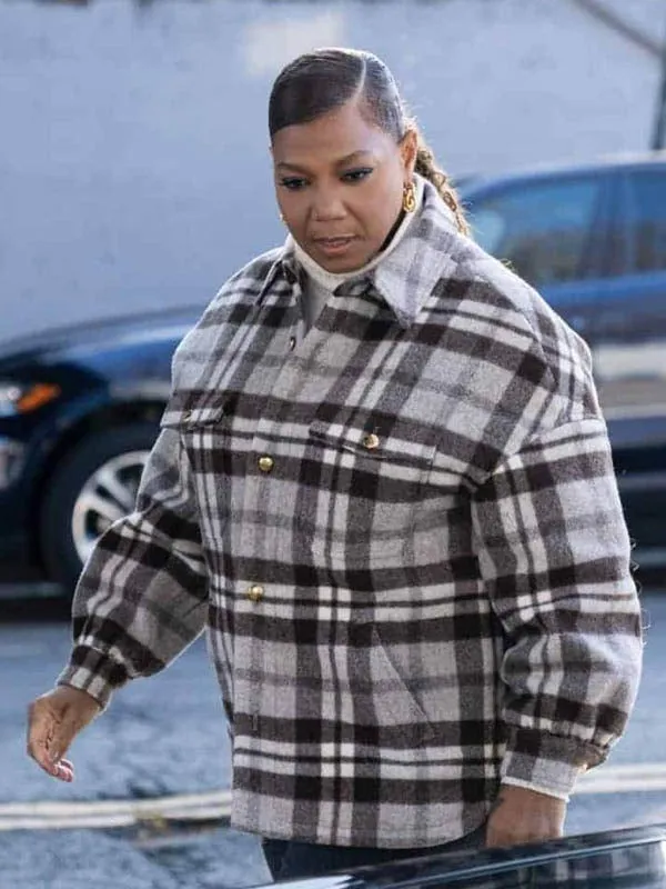 Queen Latifah Equalizer 3 Robyn McCall Checked Jacket