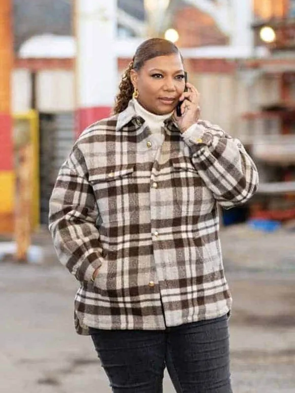Queen Latifah Equalizer 3 Robyn McCall Checked Jacket