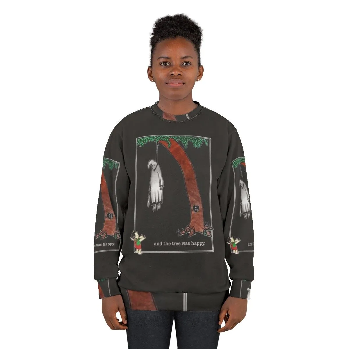 "And The Tree Was Happy" Rap Music Sweatshirt