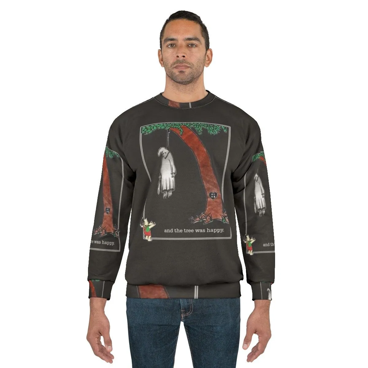 "And The Tree Was Happy" Rap Music Sweatshirt