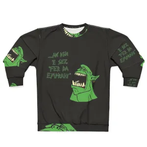 "Ork An Den E Sez 'Fer Da Emprah' Warhammer 40K Sweatshirt"