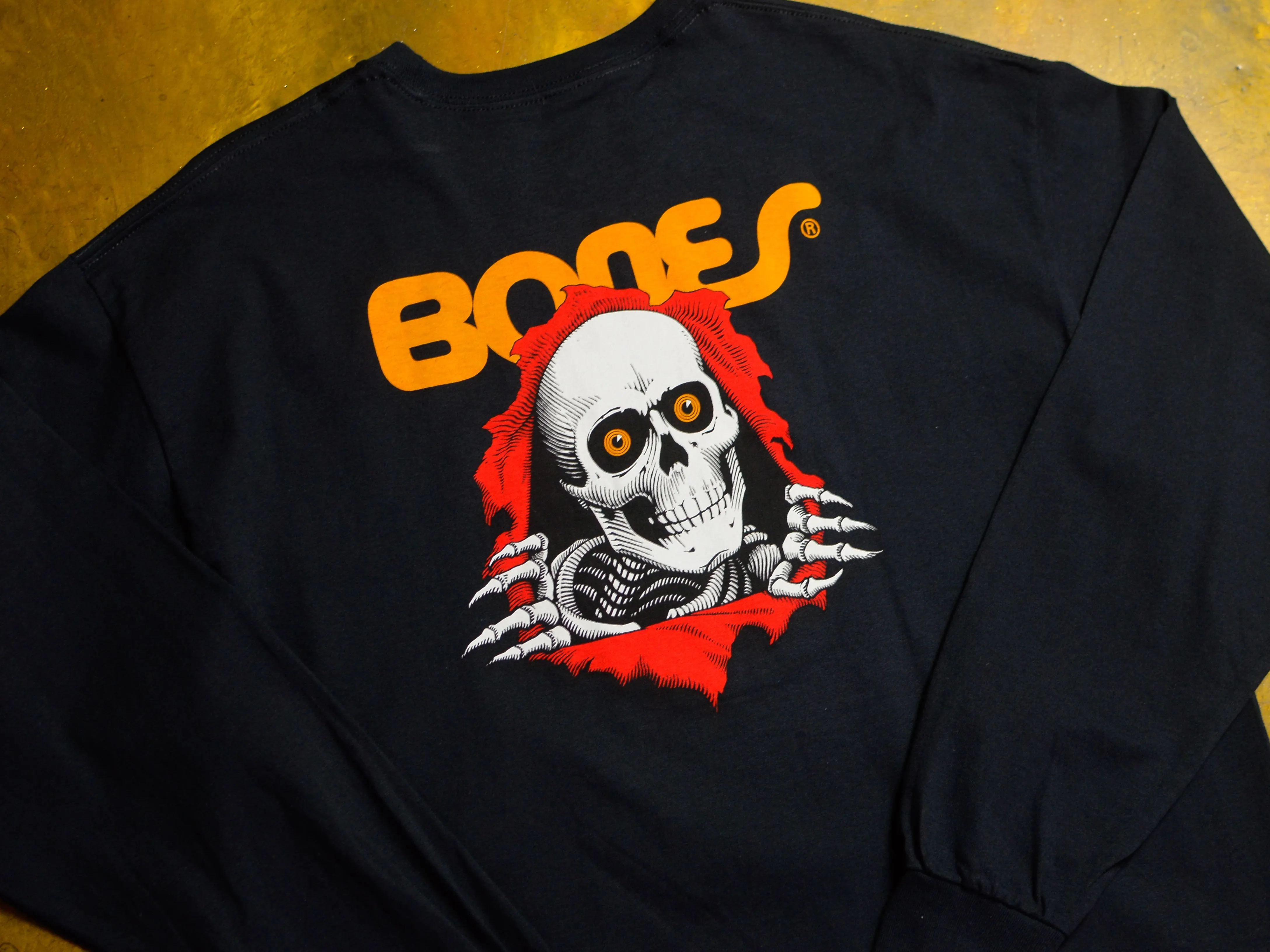 Ripper Long Sleeve T-Shirt - Black