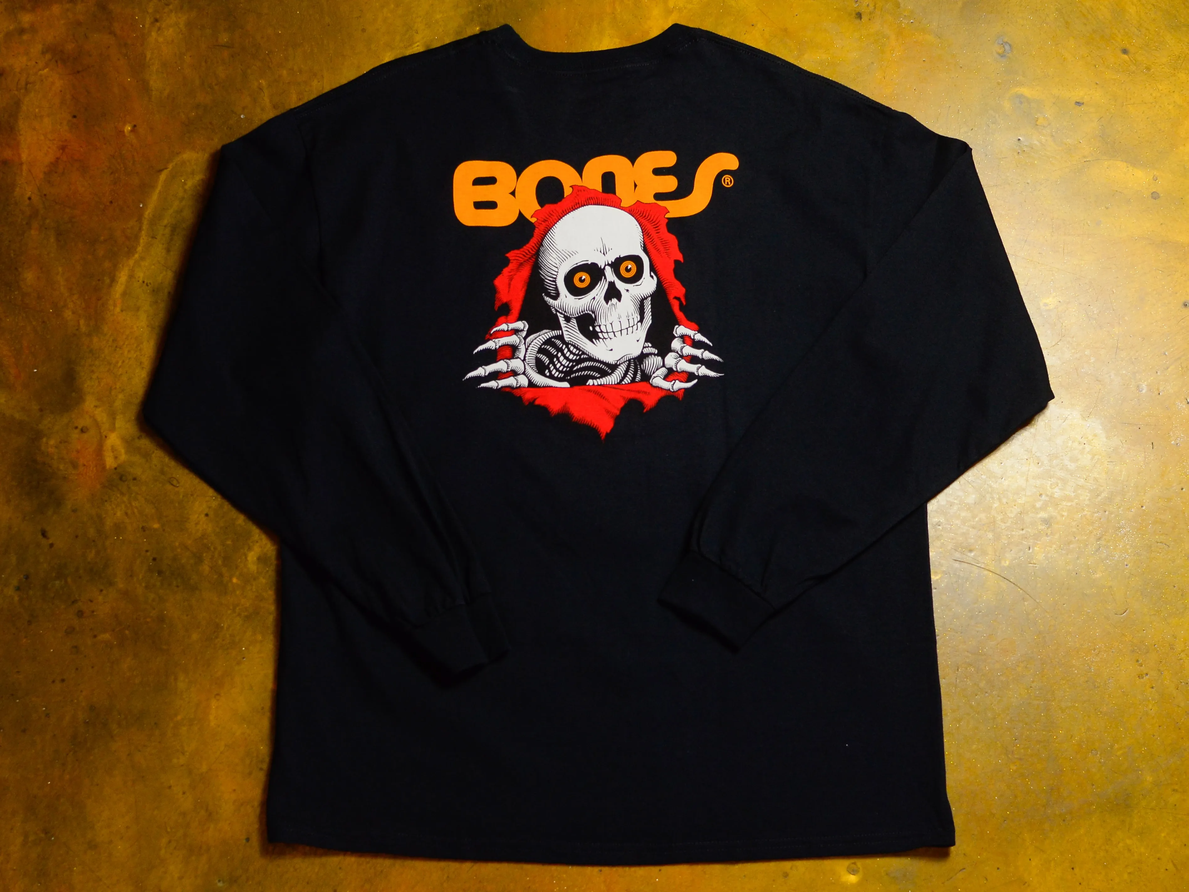 Ripper Long Sleeve T-Shirt - Black