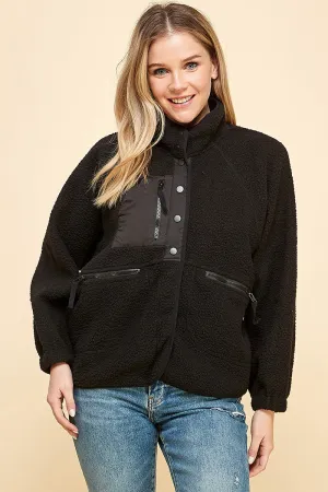 Sherpa Jacket - Black