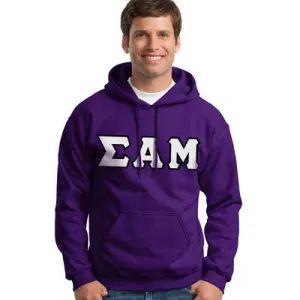 Sigma Alpha Mu Hooded Sweatshirt - Gildan 18500