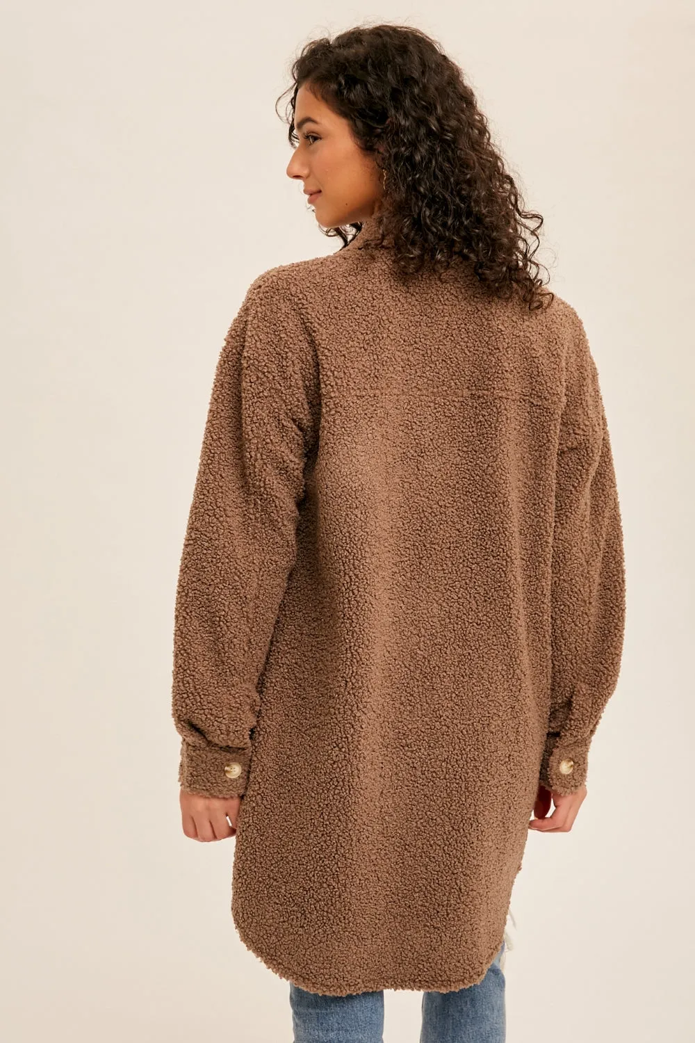 Some Like It Hot Shacket - Mocha