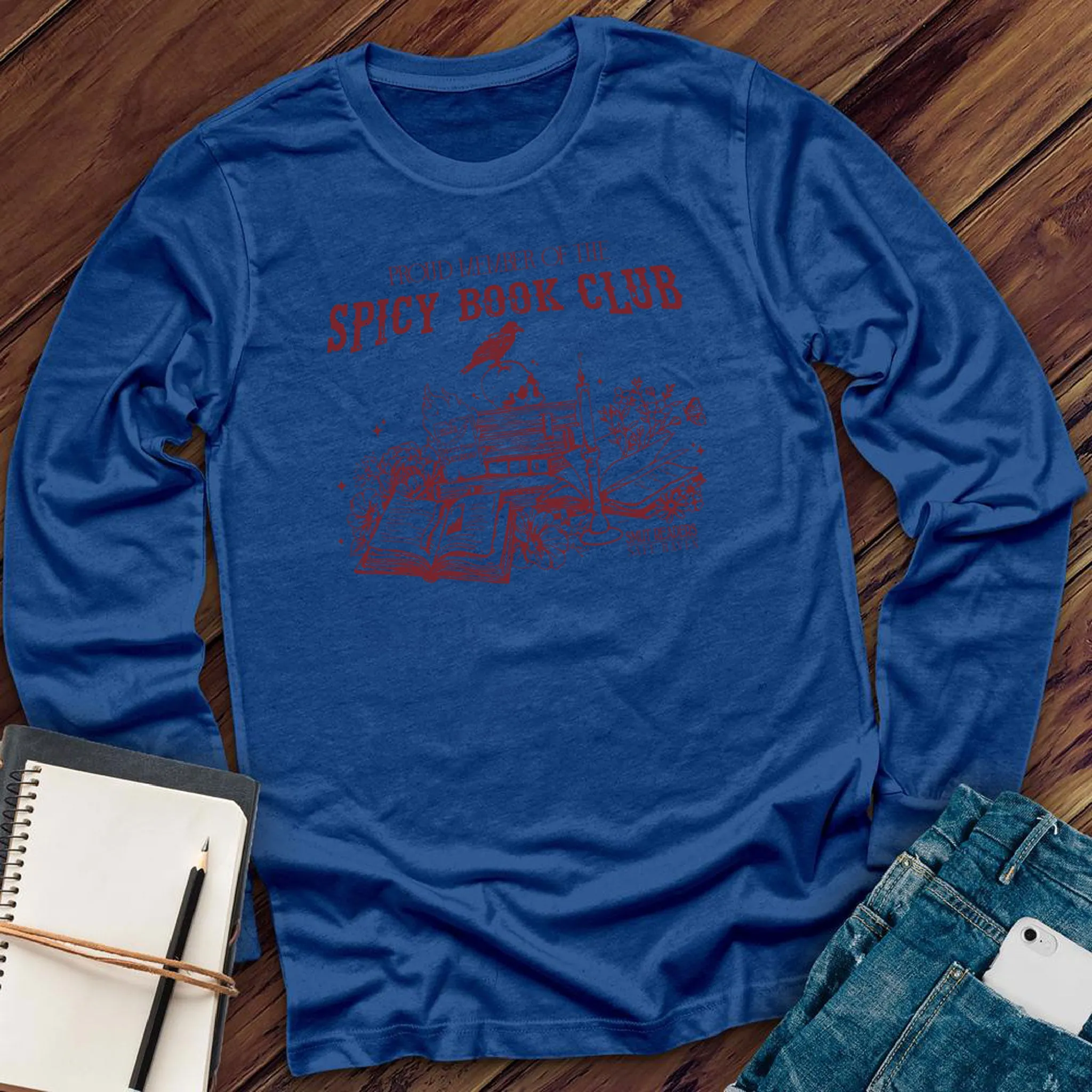 Spicy Book Club Member Long Sleeve