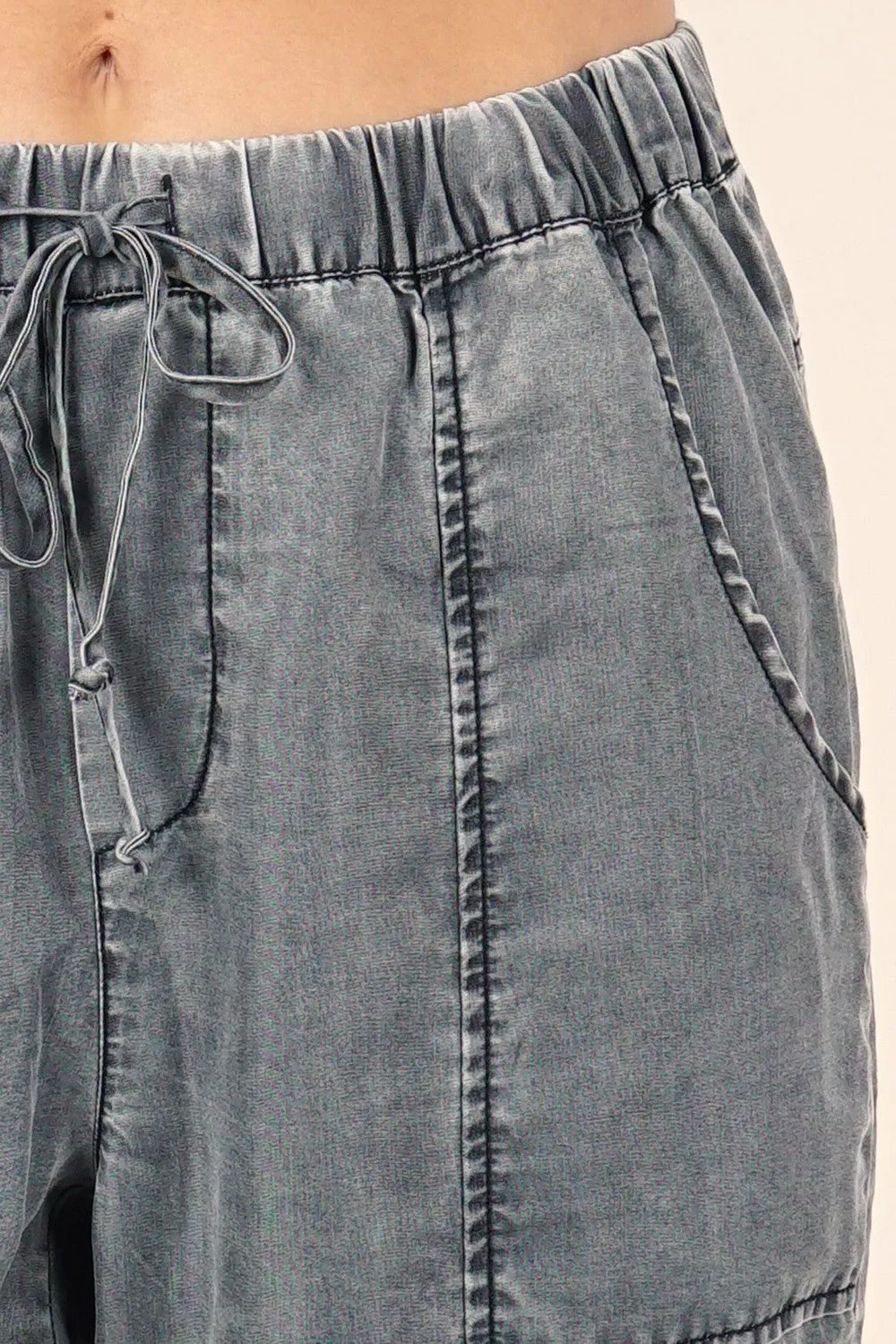 Tencel Drawstring Jogger