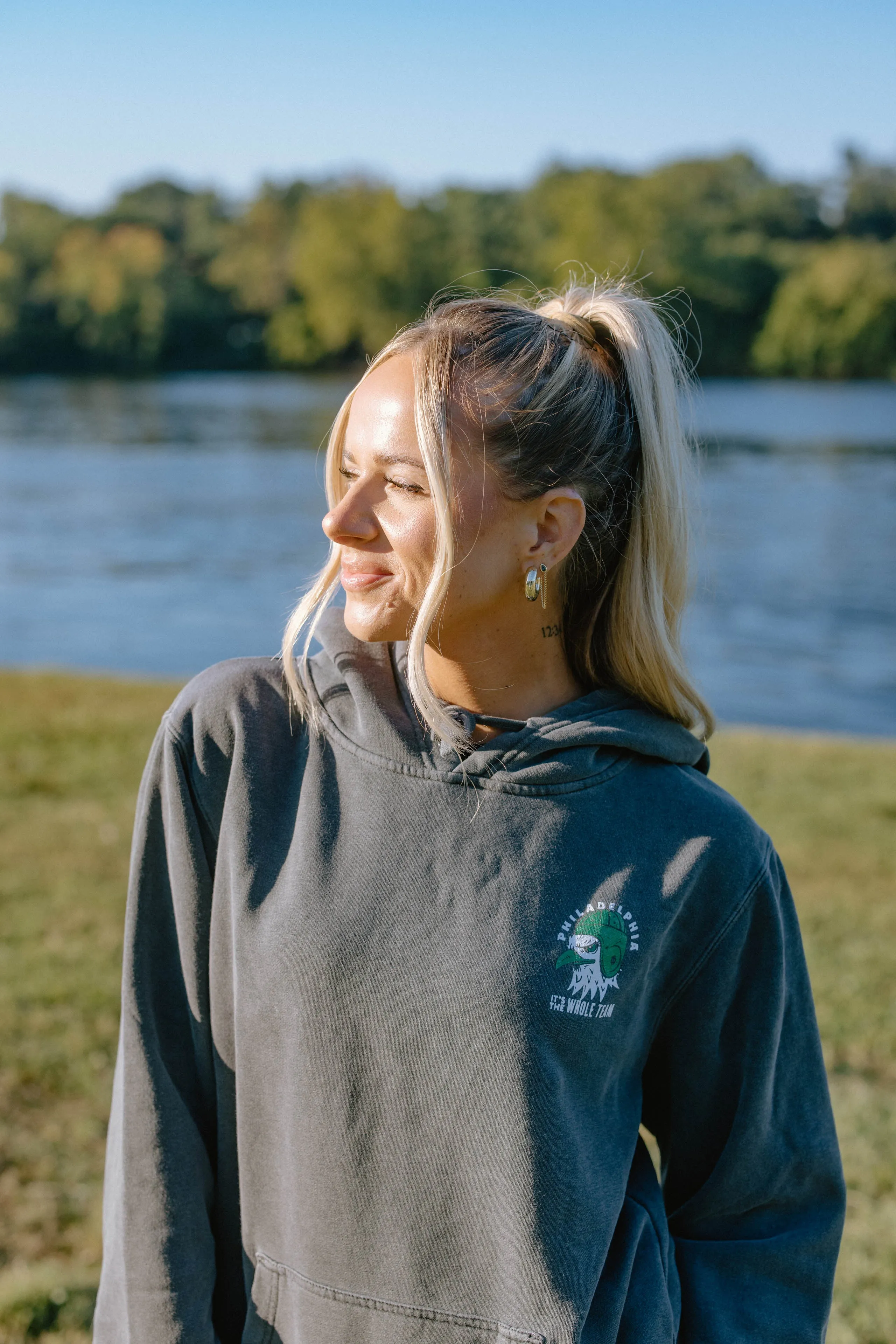 The Whole Team Heavyweight Hoodie (Classic Black)