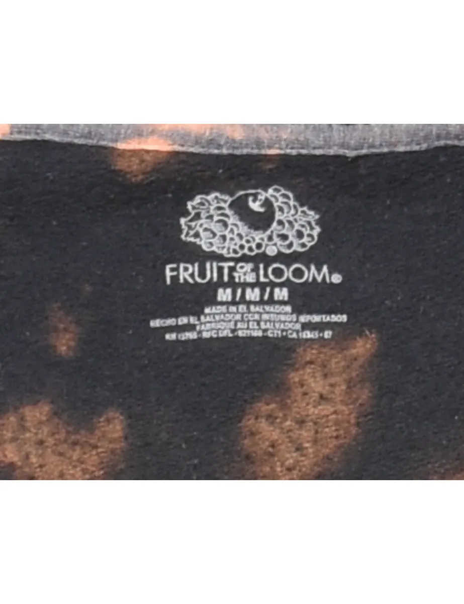 Tie-dye Printed Sweatshirt - M