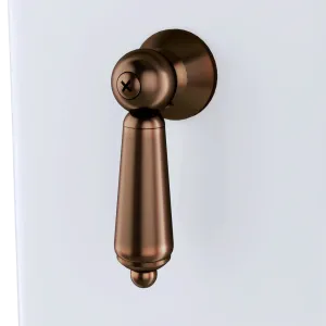 TOTO TRIP LEVER (SIDE MOUNT) OIL RUBBED BRONZE For CARROLLTON, DARTMOUTH, PROMENADE, WHITNEY TOILET TANK