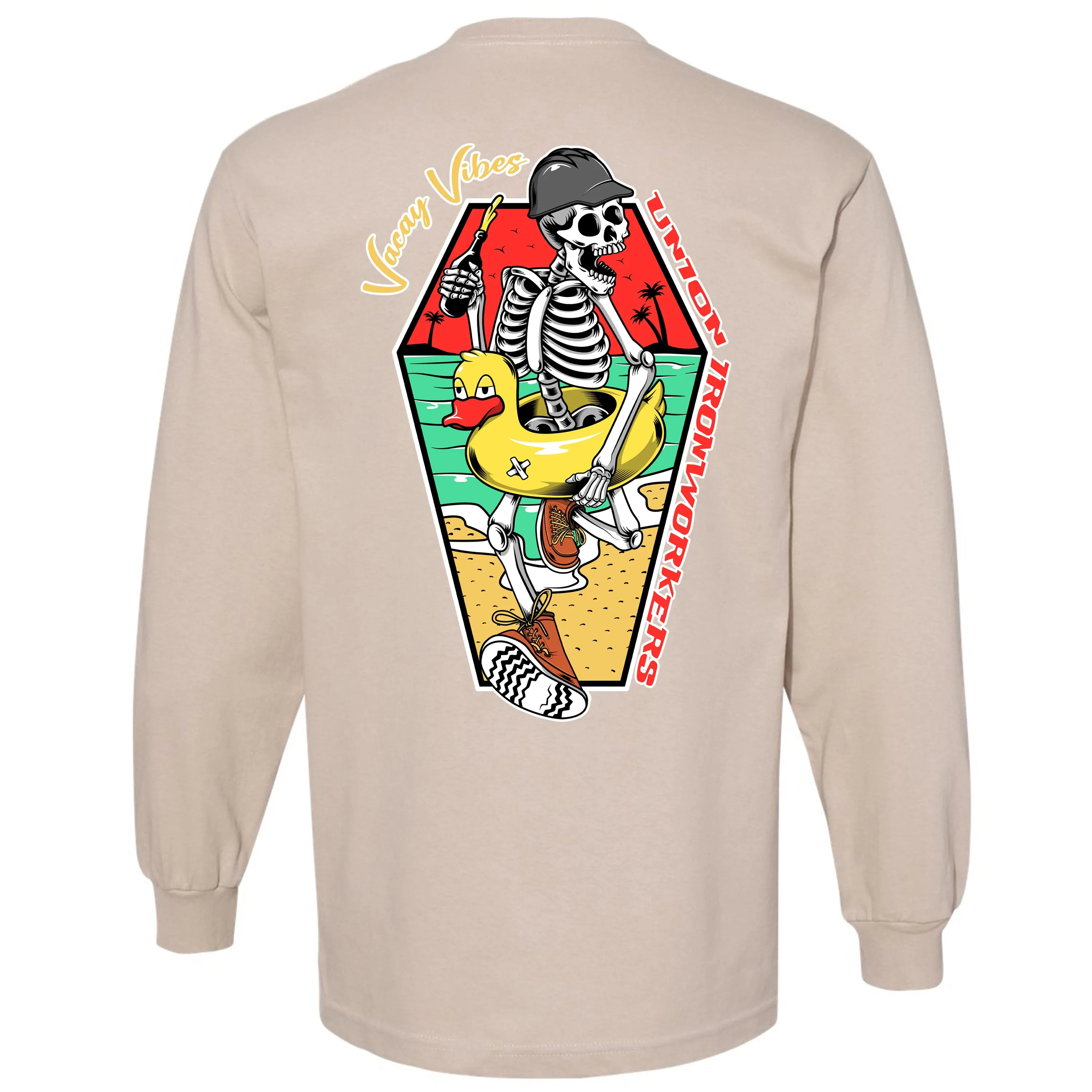 VACAY VIBES SKELETON LONG SLEEVE