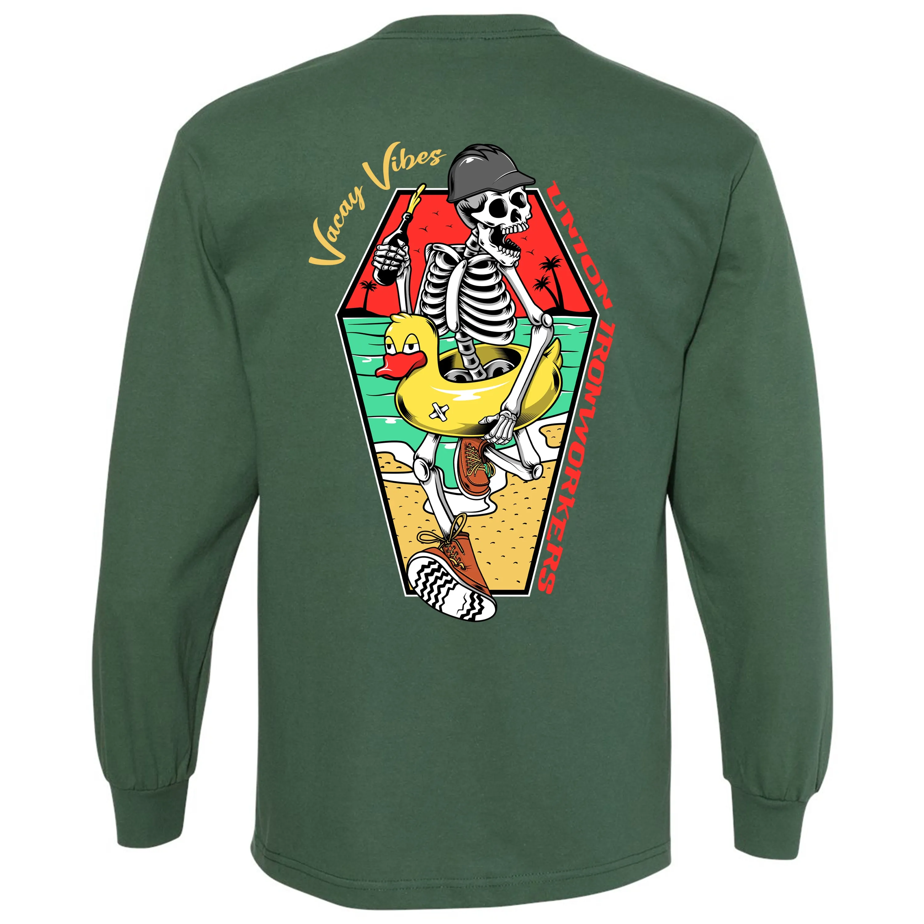 VACAY VIBES SKELETON LONG SLEEVE