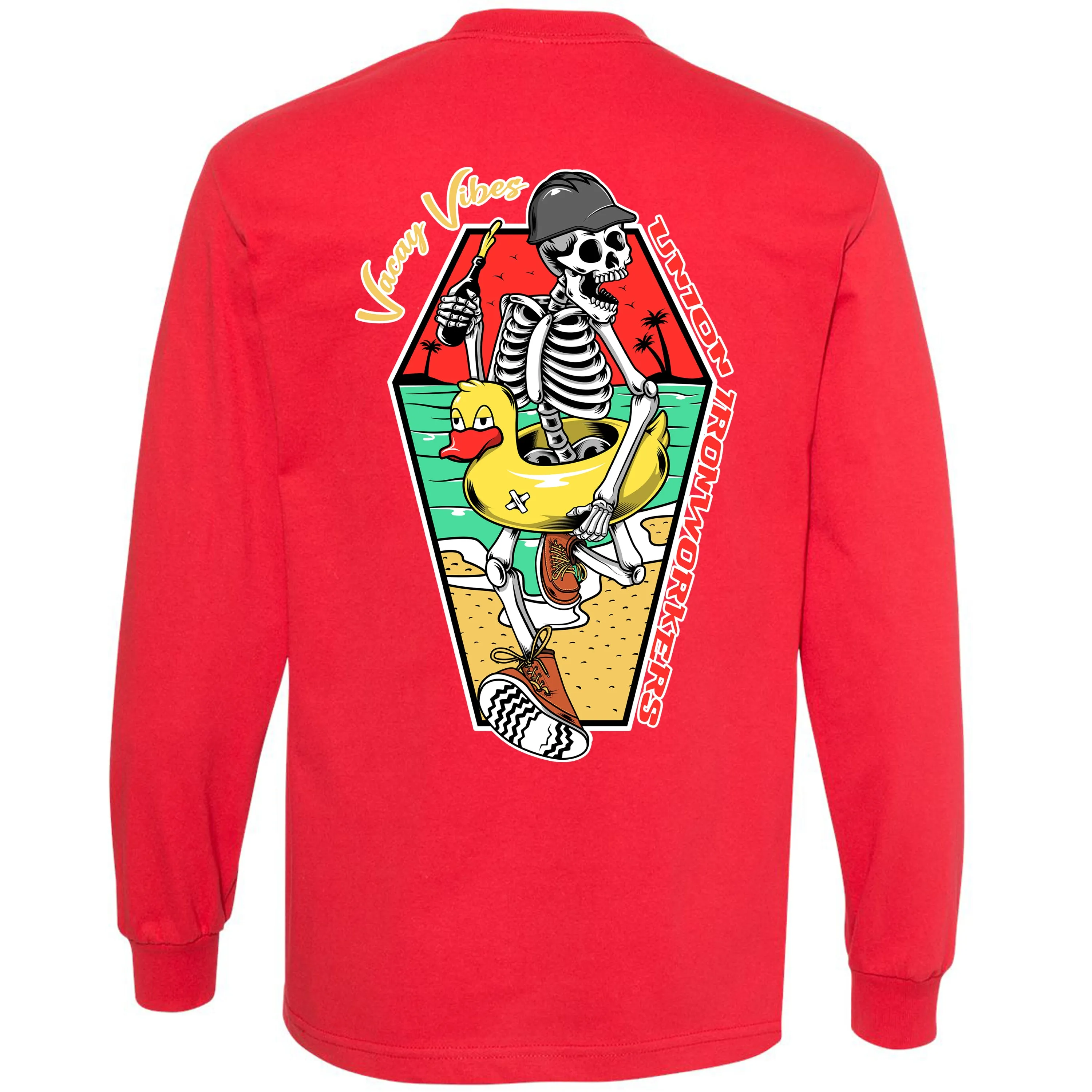 VACAY VIBES SKELETON LONG SLEEVE