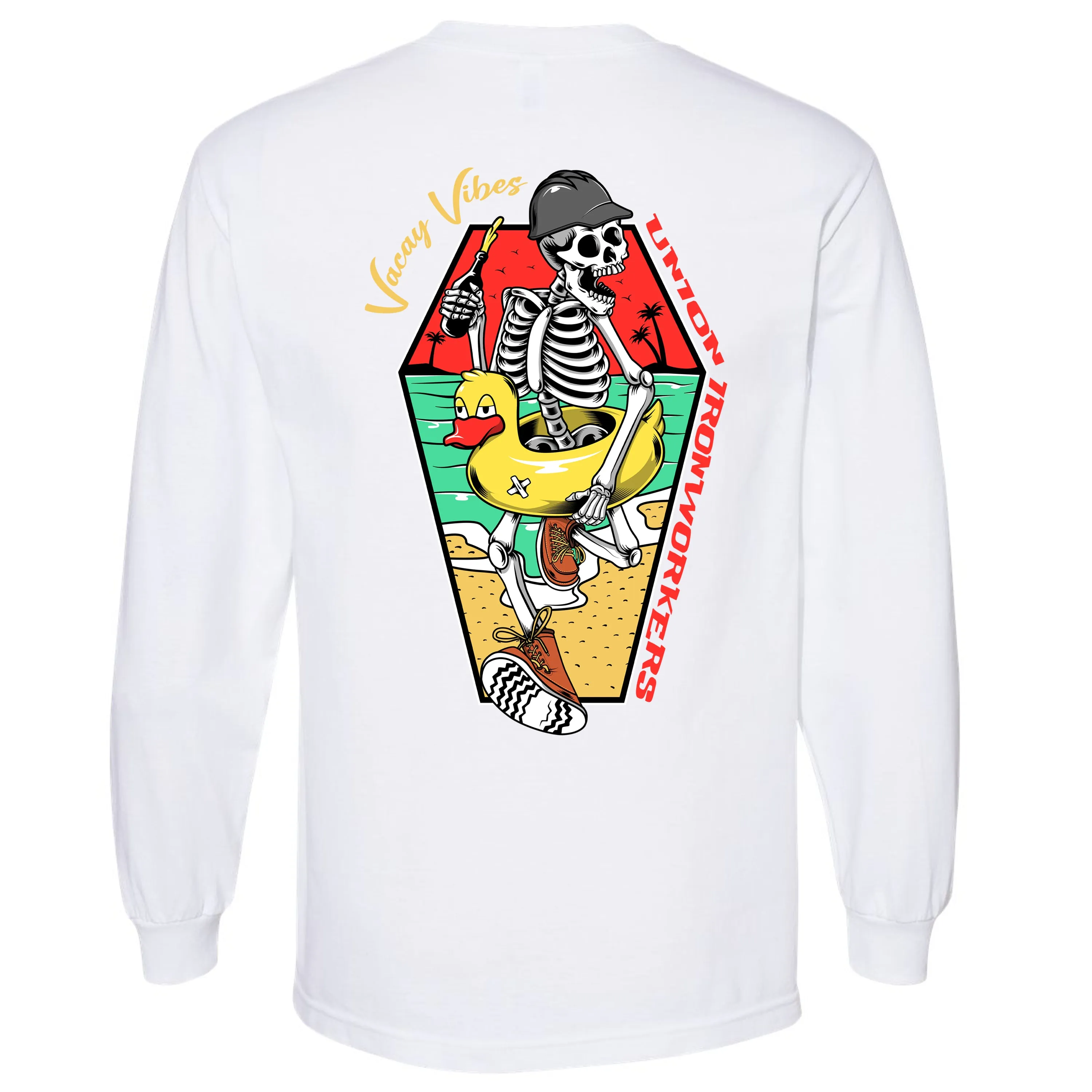 VACAY VIBES SKELETON LONG SLEEVE