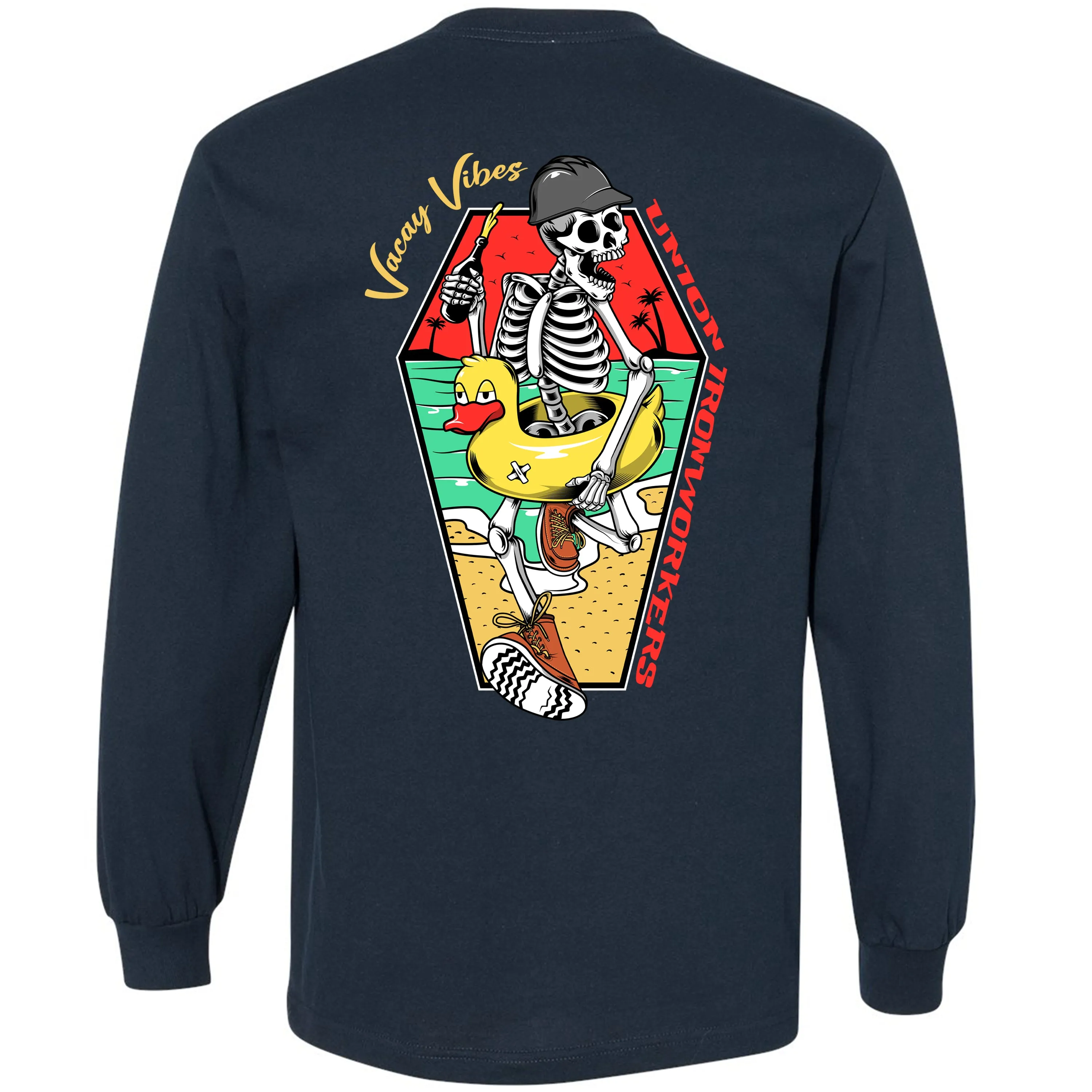 VACAY VIBES SKELETON LONG SLEEVE