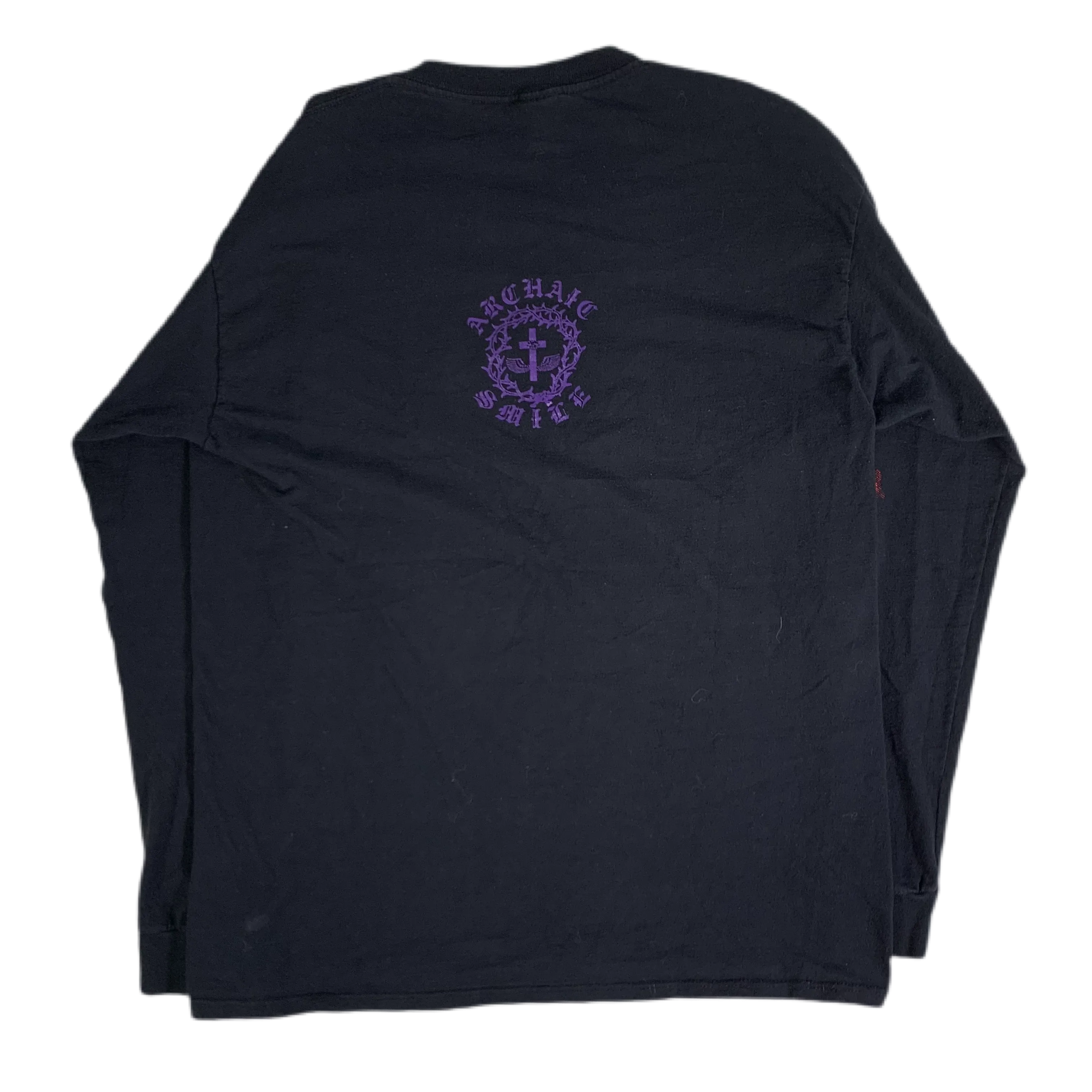 Vintage Archaic Smile "Jesus Christ" Long Sleeve Shirt