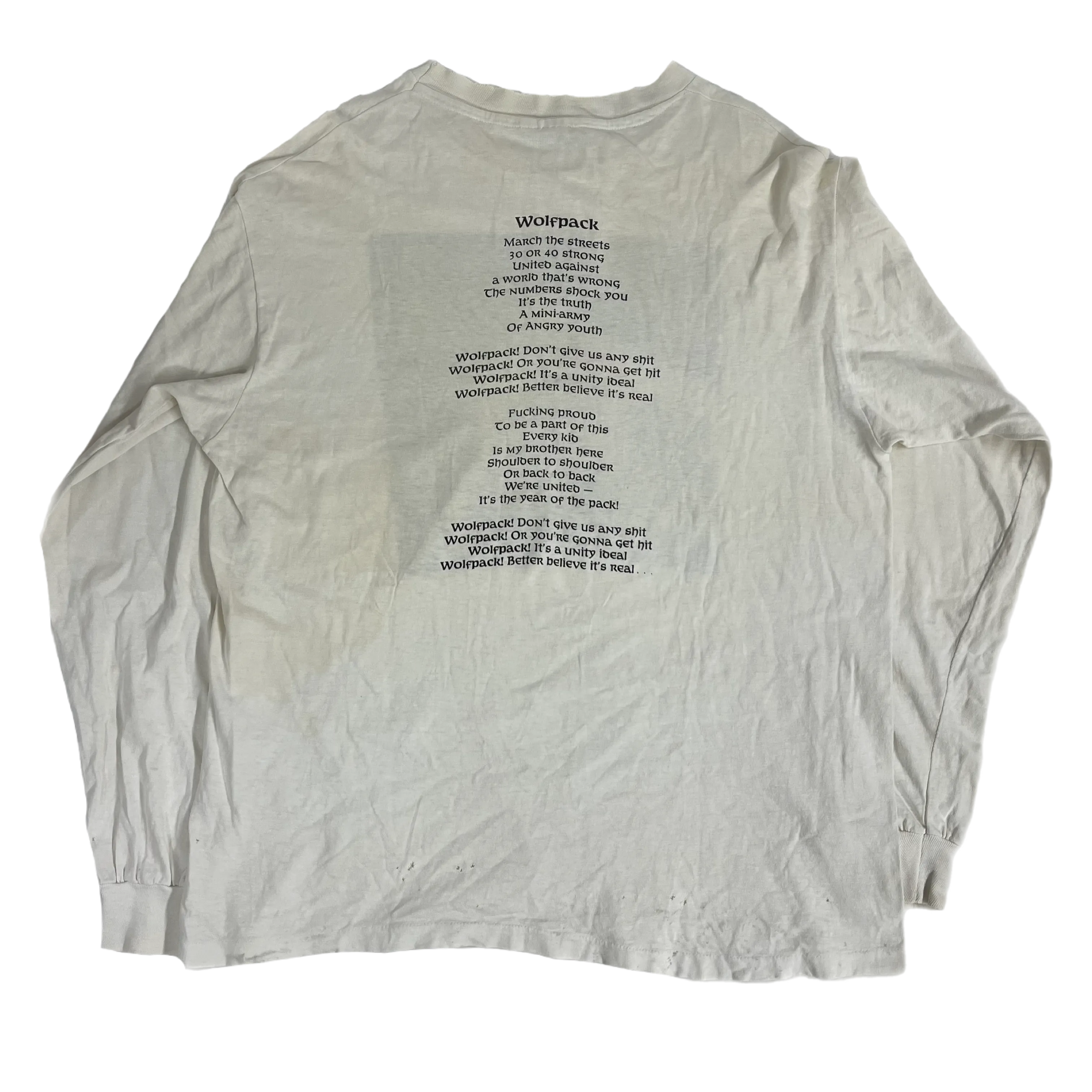 Vintage DYS "Wolfpack" Long Sleeve Shirt