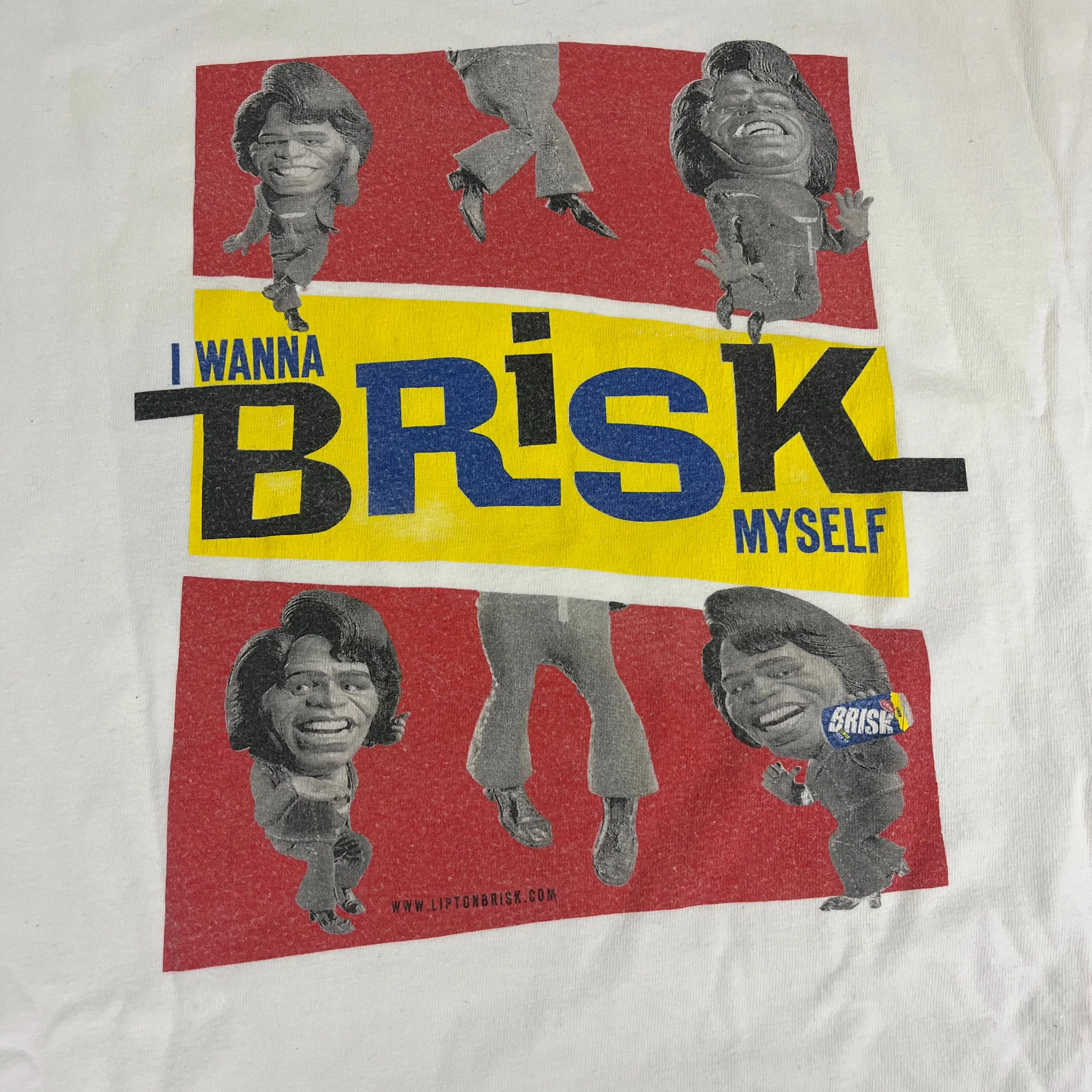 Vintage James Brown "I Wanna Brisk Myself" Long Sleeve Shirt