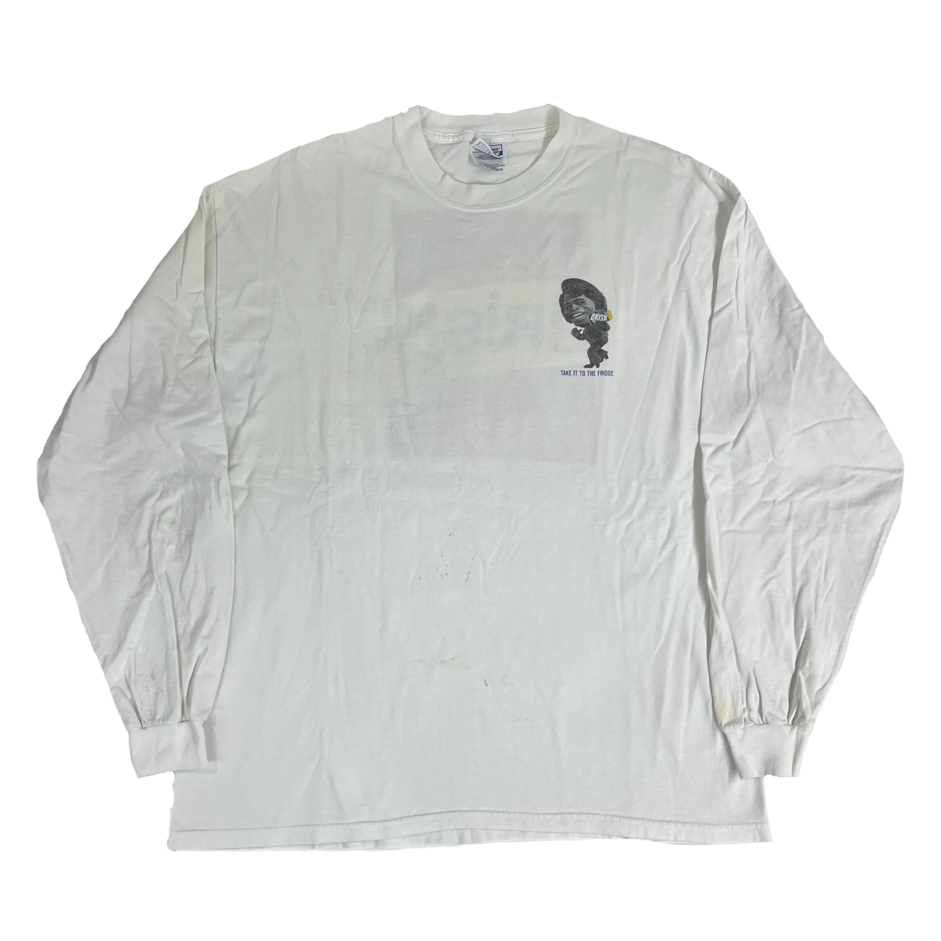 Vintage James Brown "I Wanna Brisk Myself" Long Sleeve Shirt
