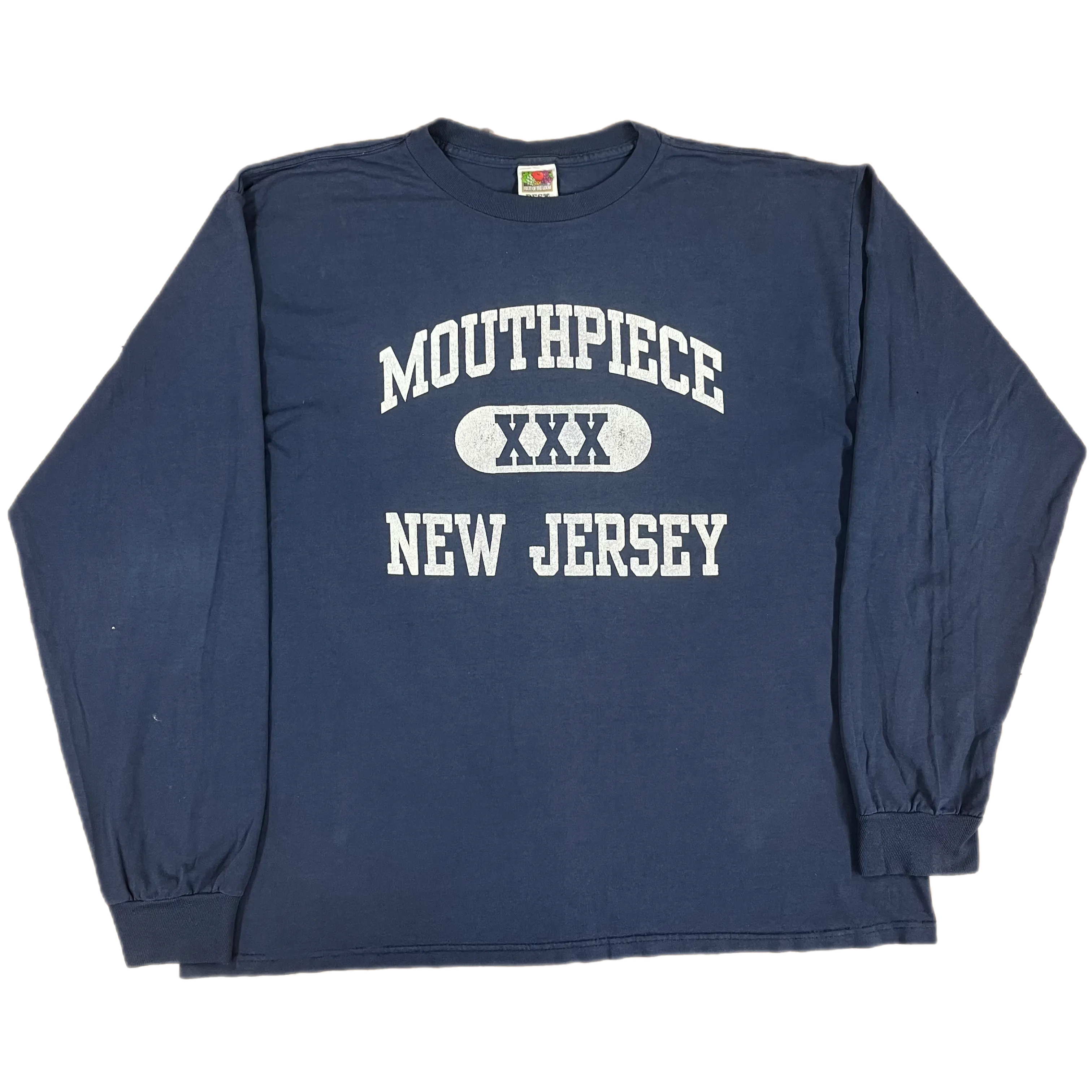 Vintage Mouthpiece "New Jersey" Long Sleeve Shirt