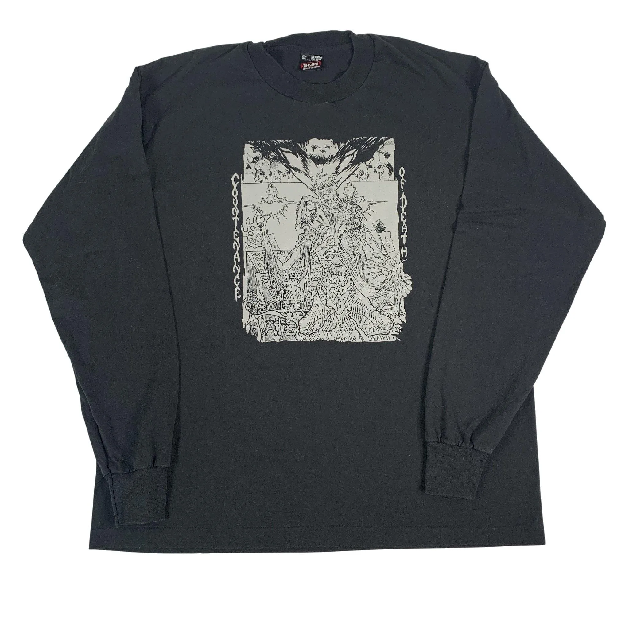 Vintage Sealed Fate "Countenance Of Death" Long Sleeve Shirt