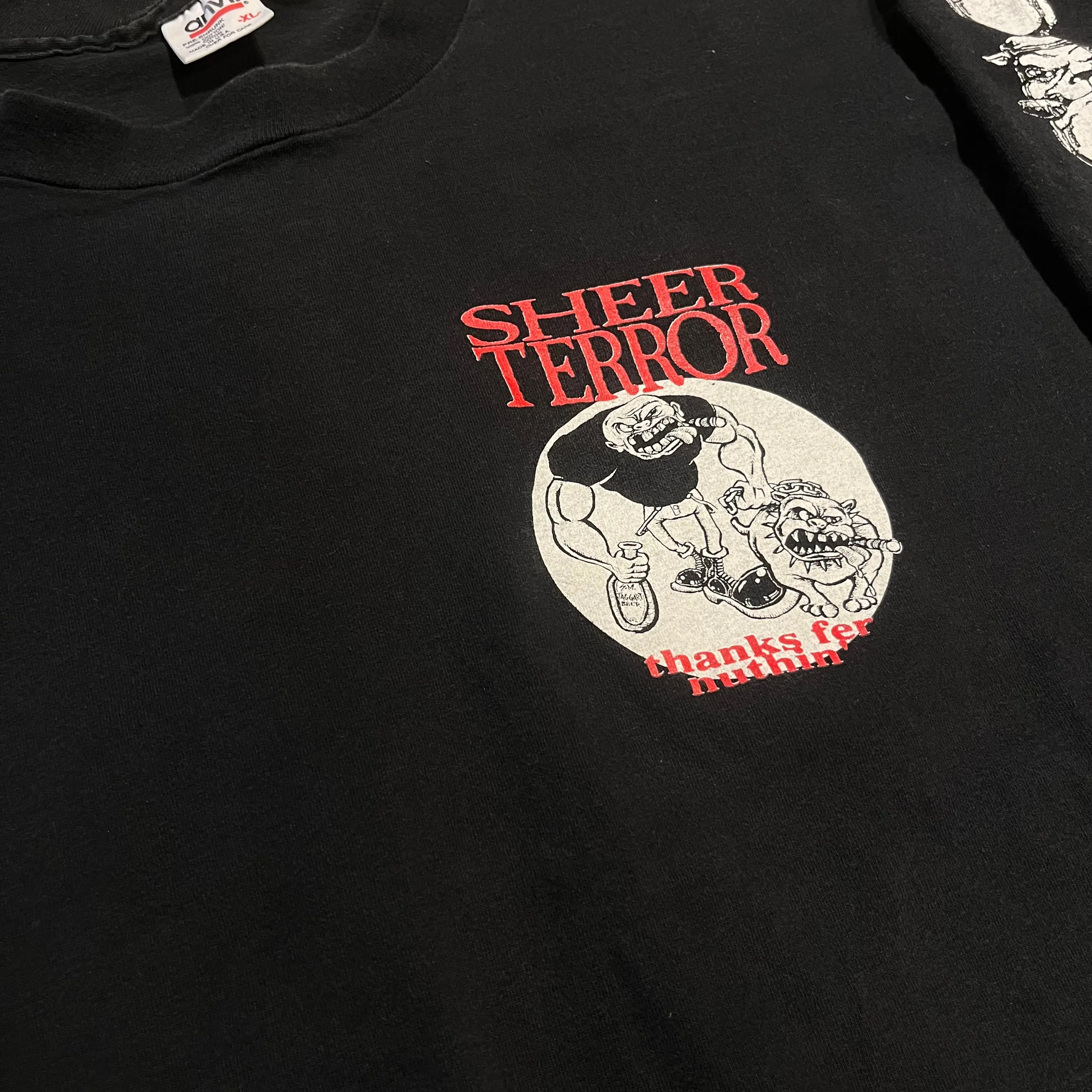 Vintage Sheer Terror "Thanks Fer Nuthin" Long Sleeve