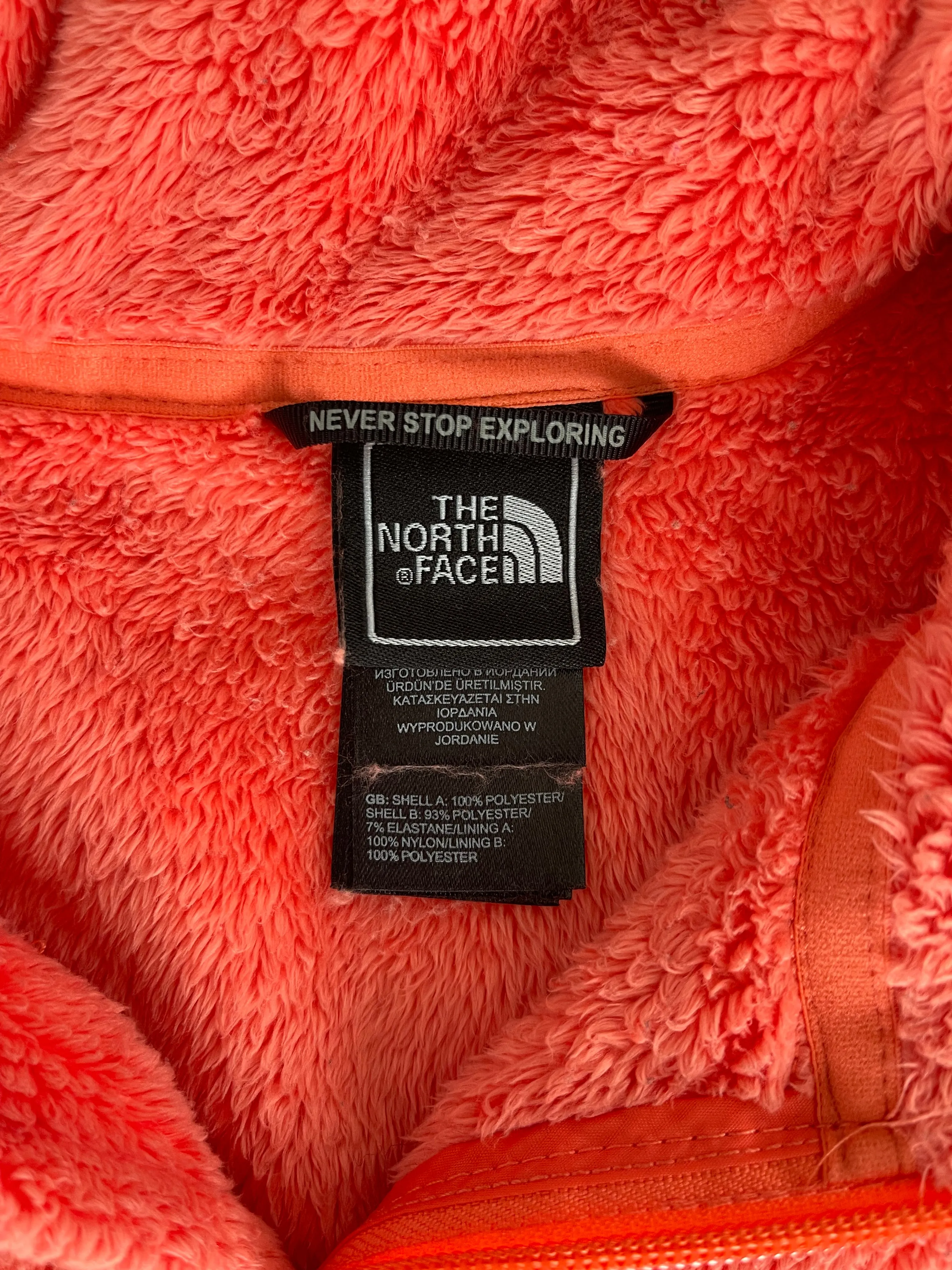 Vintage Womens The North Face Sherpa Zip-Up Jacket XS
